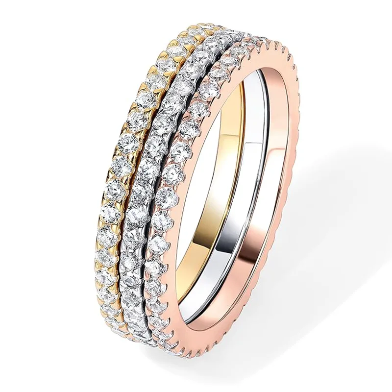 Bague de mode pour femmes en diamant